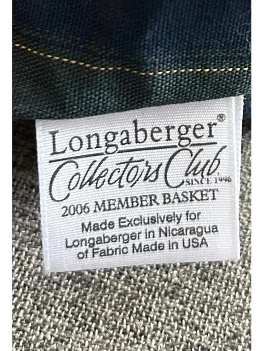 Longaberger 2006 collectors